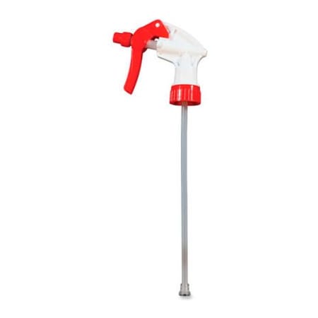 Sp Richards Trigger Sprayer, Red, 7.25" Tube, 24 Sprayers GJO85148
